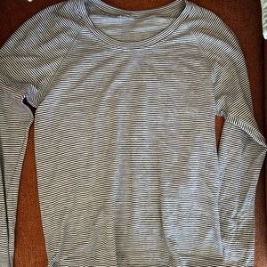 Lululemon Racer Long Sleeve Top - Striped